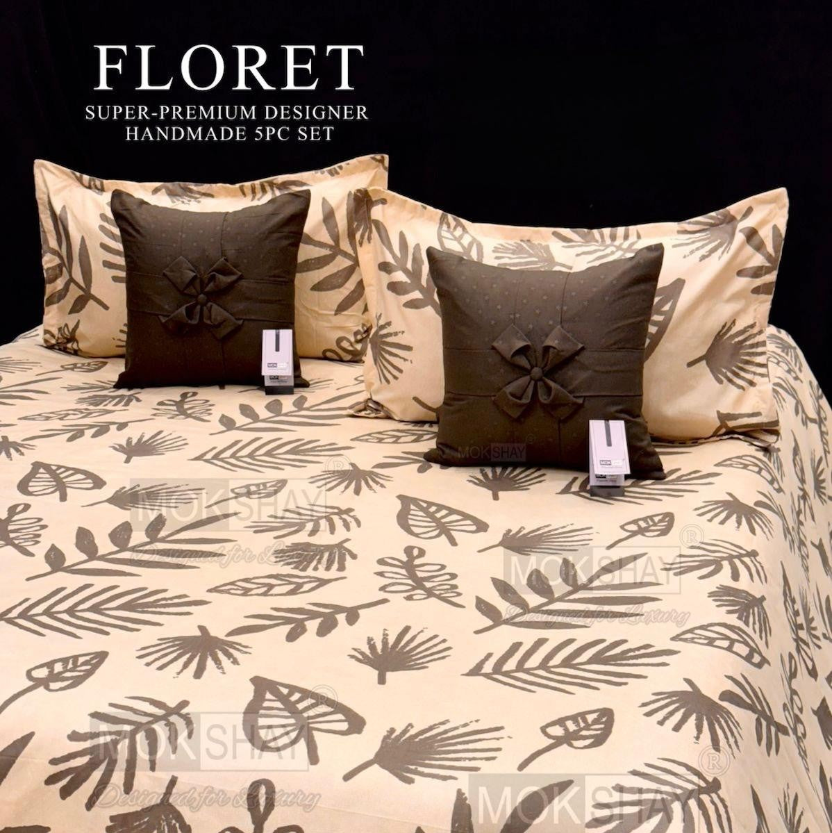 FLORET Super-Premium 5PC Bedding Set